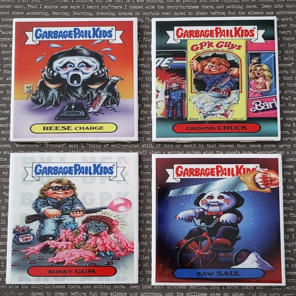 Other - NWOT Horror Character Coasters